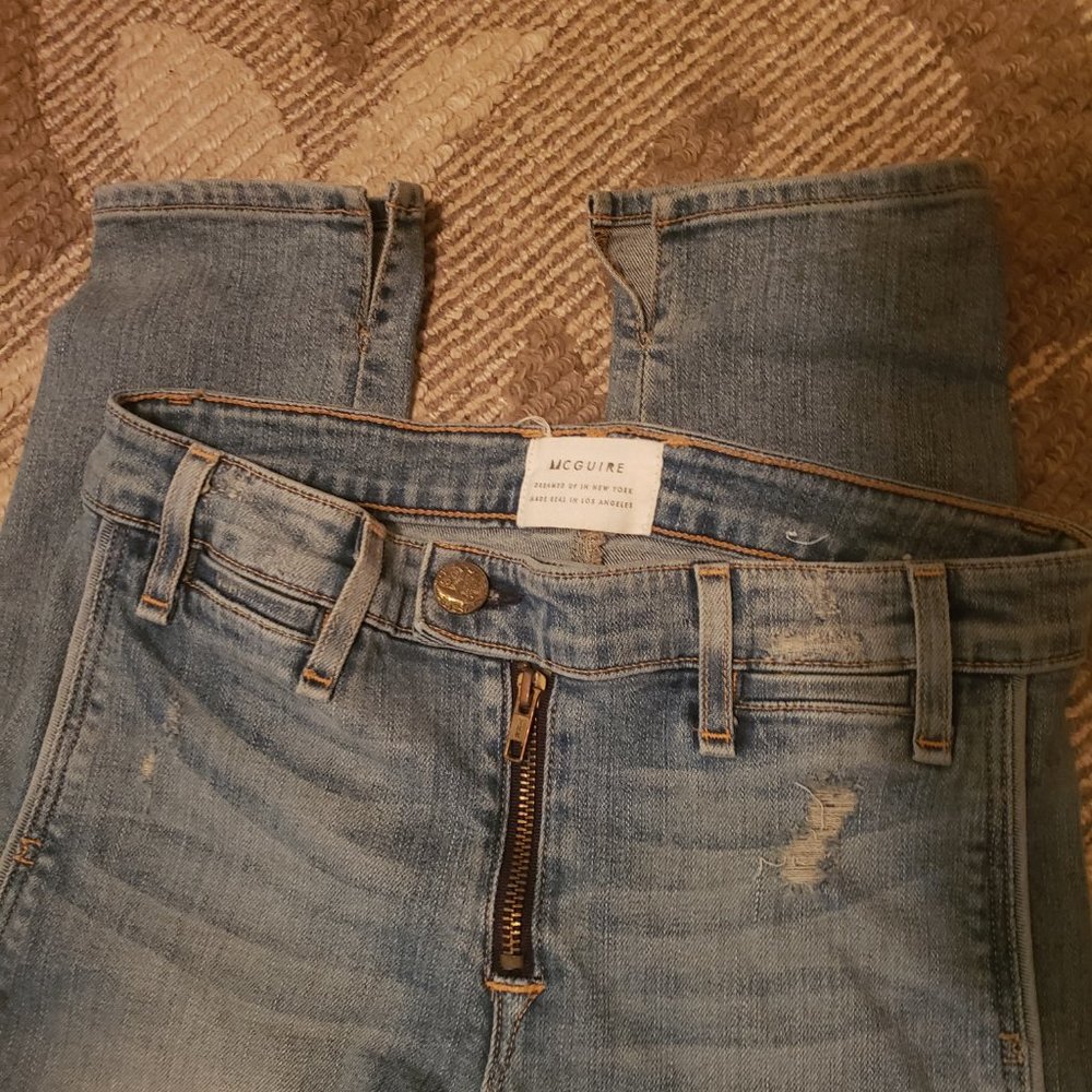 Mcguire Denim Gotham 25 With Exposed Zipper
